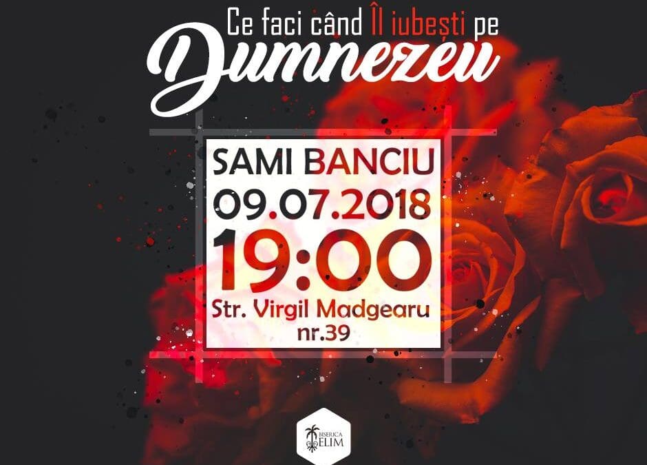 Seară de tineret la Biserica Elim din Timișoara