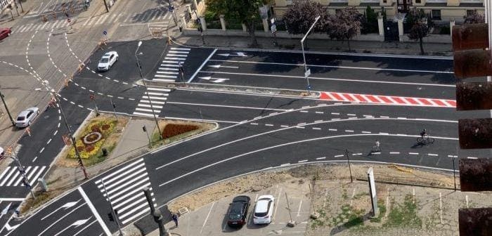 Traficul în centrul Timișoarei rămâne blocat până joi