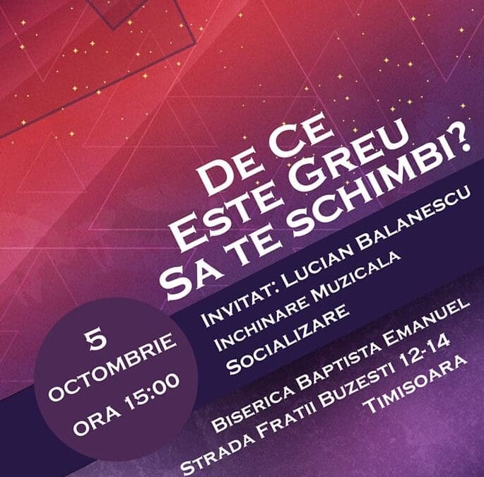 Întâlnirea tinerilor din Comunitatea Baptistă