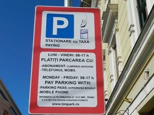 Amenzi pentru șoferii care staționează în parcarea Modex