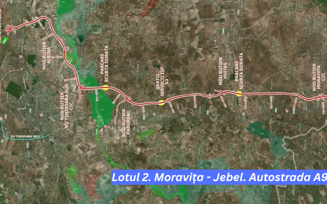 Lotul 2 al Autostrăzii A9 are constructor