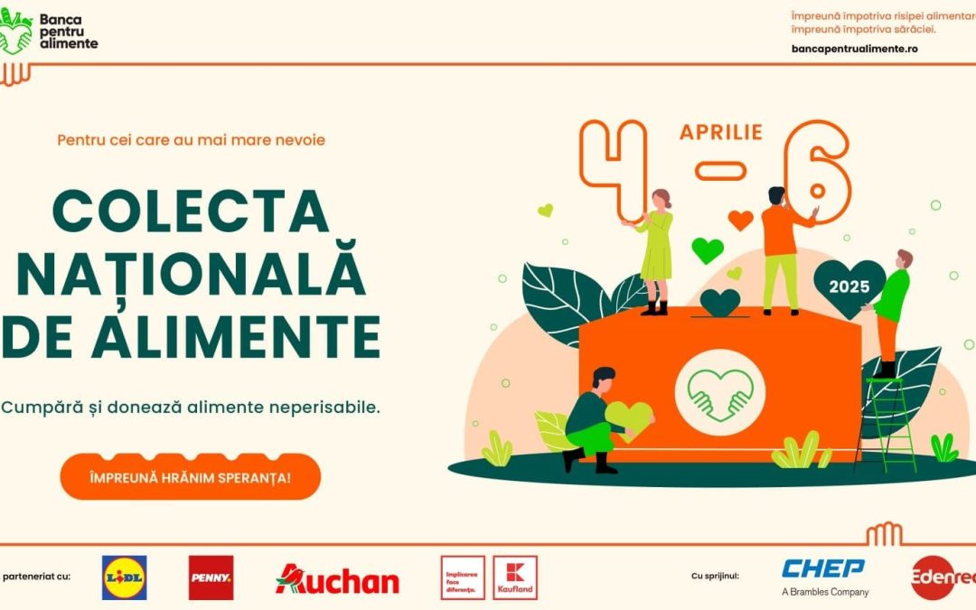 Colecta Națională de Alimente va avea loc la sfârșitul săptămânii