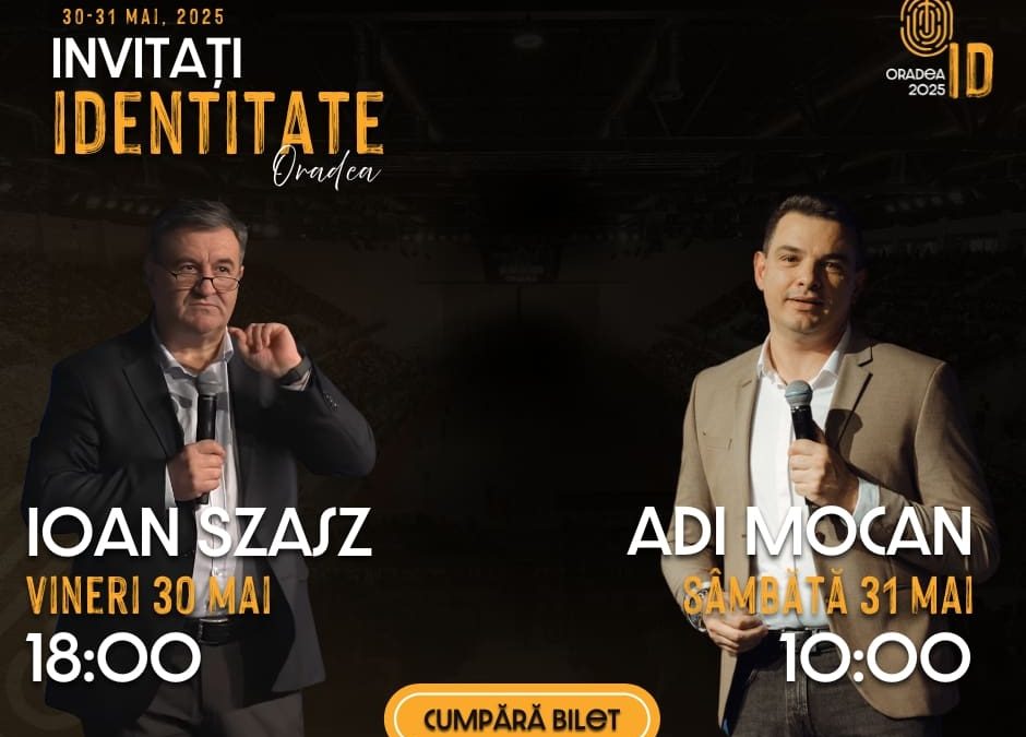 Oradea găzduiește Conferința Națională de Tineret „Identitate” 2025